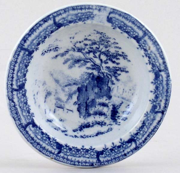 Toy Soup Plate c1830